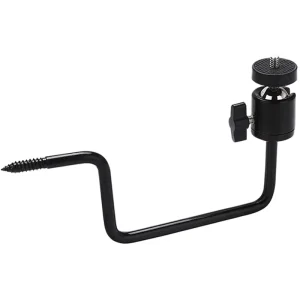 1/4 Inch Screw 360 Rotating Metal Solar Panel Mounting Bracket Adjustable Security Trail Hunting Camera Holder Brackets Outdoor