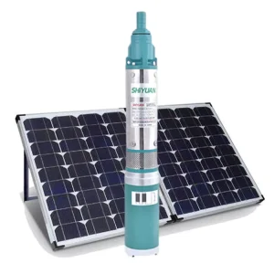 1” 48V 400W Impeler Type DC Solar Pumps Farm Irrigation System Borehole Water Pump Without Controller