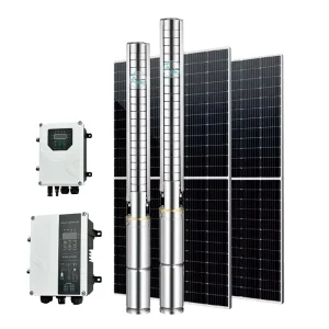 1.25Inch Diameter Brushless DC Motor Solar Stainless Steel Submersible Deep Well Water Pump