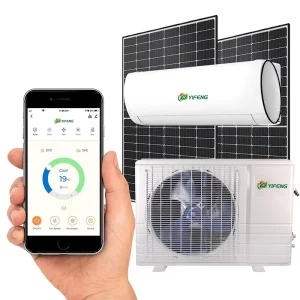 1.5HP Solar Panel Compressor Hybrid Split-Type Wall-Mounted DC/AC Air Conditioner System Unit