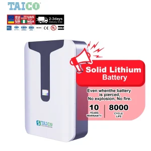 10 20kW LiFePO4 51.2V 5kwh 10kWh Split Hybrid Grid Solar Home Storage Lithium Battery with 10000 Cycle for Home