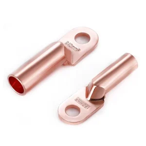 10-300mm2 Bare Pure Purple Copper Compression Tubular Cable Lug for High Voltage Conductor Wiring