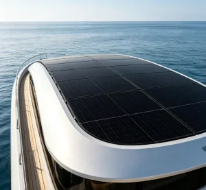 10 500W Waterproof IP68 ETFE Flexible Solar Panels TOPCon High Efficiency Monocrystalline PV Module for Marine Boat Outdoor Use