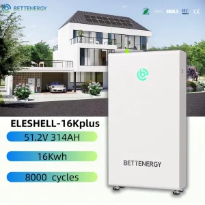 10 Year Warranty 16kWh Split Home Energy Storage System 51.2V 314Ah LiFePO4 Lithium Battery Pack CAN Solar for Hybrid Grid