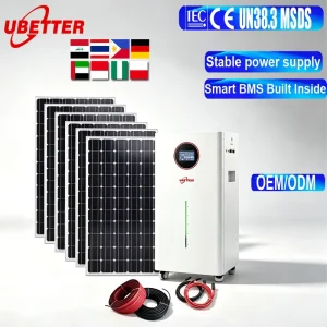 10 Years Warranty 15kwh 16kwh 20kwh Energy Battery 48V Lifepo4 Battery Home Power Lithium Ion Battery Storage for Solar System
