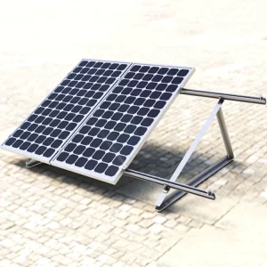 Modular Adjustable Tripod Flat Roof Aluminum PV Mounting Bracket with Angle Adjustment