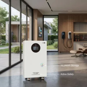 10.24kWh Wall Floor Mount Solar Power Wall Battery 51.2V 200Ah Lifepo4 Home Energy Storage System