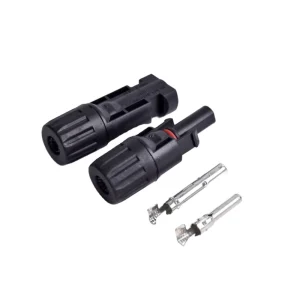 太阳能连接器 1000V 17 22 30A 太阳能光伏公母连接器 防水连接器插头套装 4MM