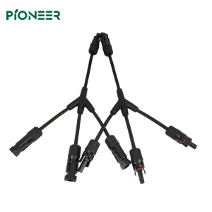 1000V 30A 太阳能分支连接器 公/母电源连接器 耐用 PC 外壳 IP67 级防护 CE 认证安全