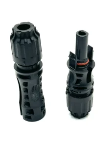 用于光伏电缆连接的连接器 1000V IP68 防水适配器，带端子，适用于太阳能发电系统光伏连接器