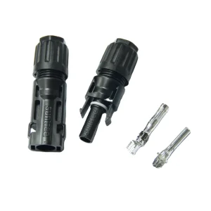 太阳能电缆连接器 1000VDC 1500VDC 4/6/10毫米 太阳能电池板连接器 电线连接器