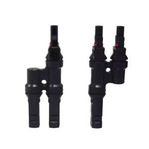 光伏1000V直流连接器，防水IP67，太阳能并联电缆连接器