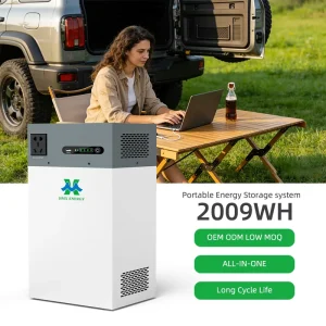 1000W 2000Wh OEM ODM Stackable Portable Outdoor Camping All In One ESS Hybrid Inverter Energy Storage Integrated Machine LCD