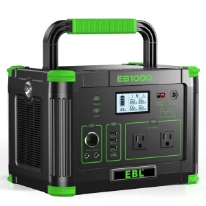 1000W 22.2V Lithium Battery Solar Portable Power Station 1000W Generator Solar Generator Portable Power Station