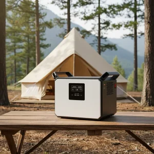 1000W Off-Grid Portable Power Station Solar Generator with LiFePO4 Battery 6000 Cycle Life for Home Outdoor Use
