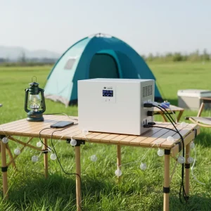1000W Portable Power Station for Camping 2009Wh LiFePO4 Battery Solar Electric Generator Rechargeable Backup Power Supply