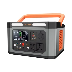 1000W Portable Solar Generator Power Station for Camping, CPAP, Home Backup, and Outdoor RV Emergency Power Supply