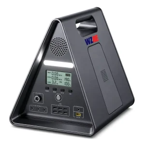 1000W Solar Portable Power Station, LCD LED, DC USB PD Outputs, Outdoor Camping, Emergency Home Backup Generator