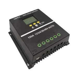 100A MPPT Solar Charge Controller 12V 24V 36V 48V with USB Port