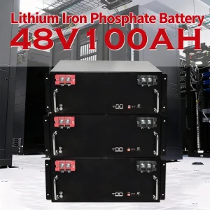 100AH/200AH Rack-mounted LiFePO4 Battery Pack Solar Photovoltaic Power Generation System Industrial/Commercial Energy Storage
