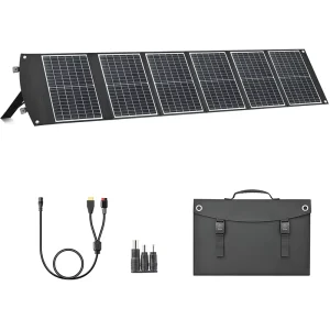 100W 120W 200W 300W 400W Lightweight Monocrystalline Silicon Foldable Portable Solar Panel