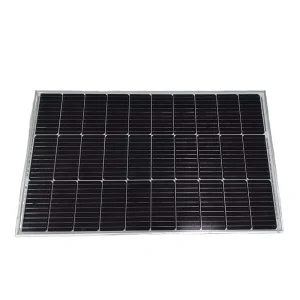 单晶硅太阳能电池板 100W 23% 效率 1年保修 黑色 CE 适用于家庭屋顶