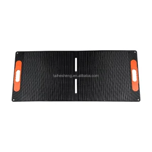 100W Foldable ETFE Monocrystalline Solar Panel Waterproof Durable Portable Charger for outdoors power station