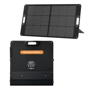 100W Paneles Solares Portable Monocrystalline Folding Solar Panel for Portable Power Station