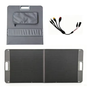 100W Portable Solar Panel for Power Station Generator 20V Foldable Solar Cell Solar Charger for Outdoor Camping Van RV Trip