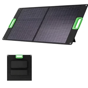 100W Portable Solar Panel for Power Station Generator ETFE Foldable Solar Charger for Field Survey Equipment 12V Portable Fridge