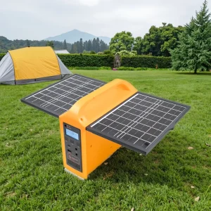 100W Small Silent Camping Lifepo4 Rechargeable Electric Solar Generator Emergency Portable Mobile Power Station with Solar Panel