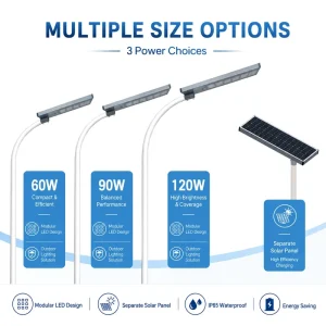 100W Solar LED Street Light IP66 Highway Use Battery DC Supply Aluminum Construction RoHS Certified Plastic Shade