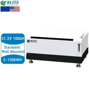100ah 5kwh Bms Home Energy Storage System Stackable Battery Deep Cycle 48v Lifepo4 Lithium Ion Batteries