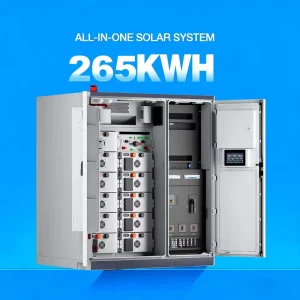 100kW Commercial Industrial All-in-One Solar Energy Storage Battery System