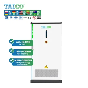 100kWh-600kWh 50kW Solar LiFePO4 Battery On/Off Grid Power System for Industrial & Commercial Energy Storage