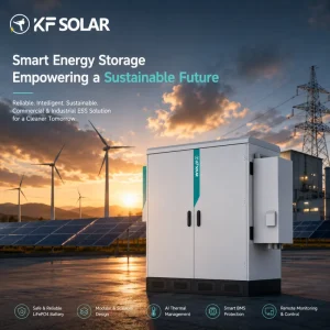 100kWh Industrial BESS IP55 Waterproof Energy Storage System with LiFePO4 Battery Container