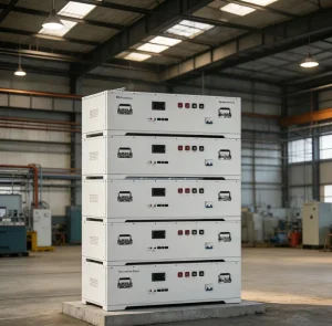 100kWh Split Hybrid Grid Stackable IP65 CAN Lithium-Ion 8000 Cycles Home Commercial Solar Battery Energy Storage System