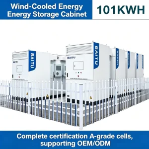 101KWH 215KWH Lifepo4 Air Cooling Energy Storage Battery Power Backup System for Companies On/Off Grid