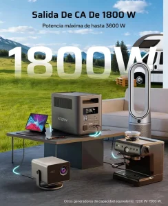 1024Wh Portable Battery Generator Rechargeable Lithium Ion Battery