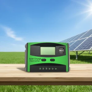 10A 20A 12V 24V PWM Solar Charge Controller 30A Intelligent SOC Control Charger for Solar Energy System