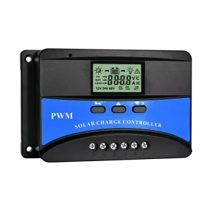 10A 20A 30A 40A 50A 60A Photovoltaic Solar Charge Controller with Automatic 12V 24V 36V 48V Identification