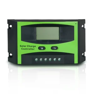 10A 20A 30A PWM Solar Charge Controller with 12V 24V 48V System Voltage and 25V Max PV Voltage