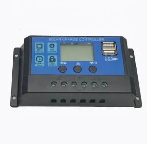 10A 60A Solar Charge Controller 12V 24V Auto PWM 5V Output Regulator PV Home Battery Charger LCD Dual USB YC 001