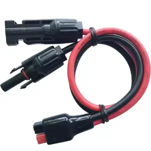 10AWG 65cm 2.13ft Solar Panel Cable Kits for Battery Connectors Connector Male Female Solar Power Connector Solar Adapter Cable