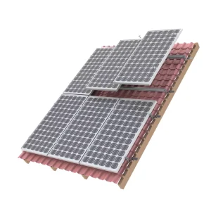 10KW Home Solar Power System Structure Solar Tile Roof System for Pitch Tile Roof