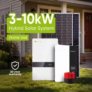 Hybrid Solar Power System 3kW 5kW 8kW 10kW Kit Para Armar Baterias Para Paneles Solar