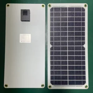 10W 18V Semi Flexible Photovoltaic PV Solar Panels Monocrystalline Silicon Solar Charger Small Size Portable 20% Efficiency USB