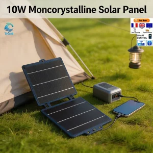 10W Mono PERC Foldable Portable Solar Panel