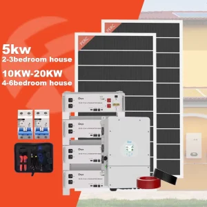 10kVA Solar System 3KW 5KW 10KW Solar Panel OEM Solar Panel System From Factory Solar System Kit