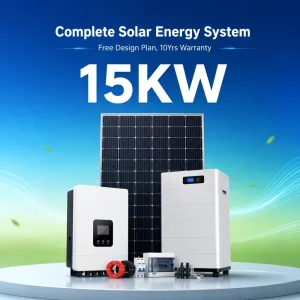 10kW/20kW/30kW Hybrid Solar Energy Storage System with Roof Mounting for Home, Farm, or Factory